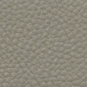 Gray quilted leather texture with a repeating rounded bump pattern, exhibiting a smooth, consistent surface and even lighting.